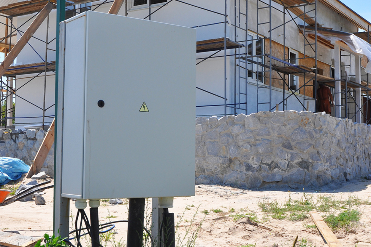 Baustrom bei Elektro Gerhard Resch in Offenstetten