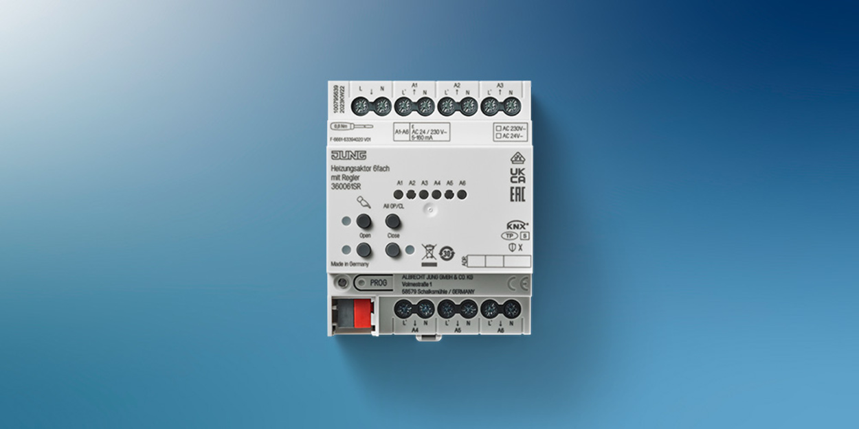 KNX Heizungsaktor 6-fach bei Elektro Gerhard Resch in Offenstetten