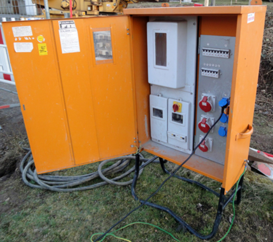 Baustromkasten bei Elektro Gerhard Resch in Offenstetten