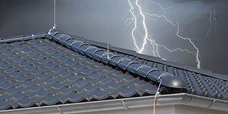 Äußerer Blitzschutz bei Elektro Gerhard Resch in Offenstetten
